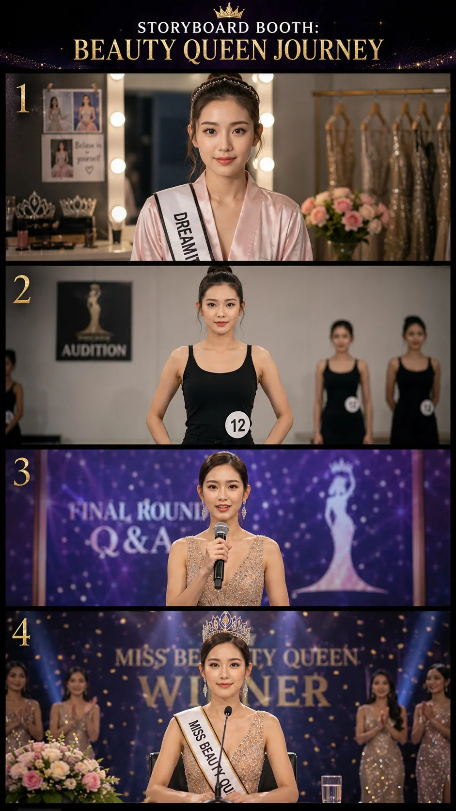 ตัวอย่างคอสตูม AI Photo Booth สไตล์ที่ 1